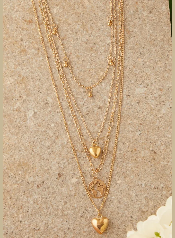 Gold Plated Designer Necklace