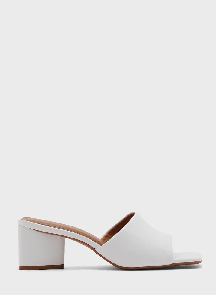 Casual Mid Heel Sandals