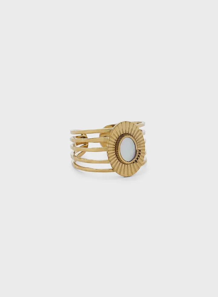 Portia Oval Stone Ring