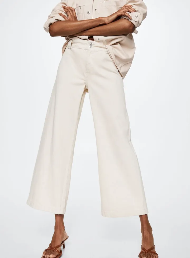 High Waist Straight Jeans