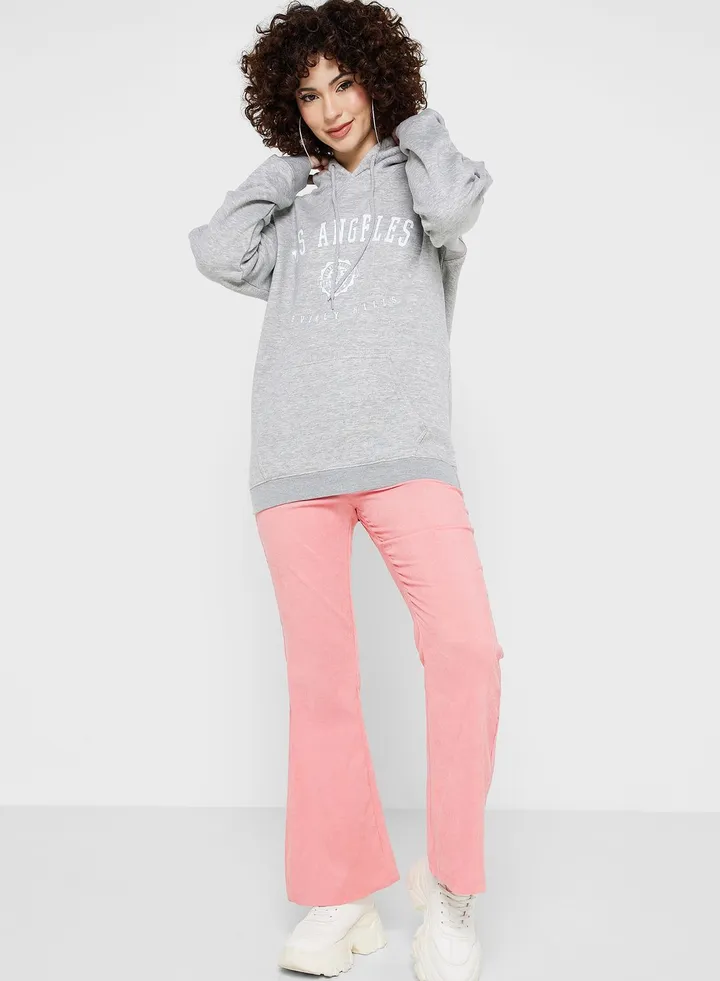 Wide Leg Corduroy Pants