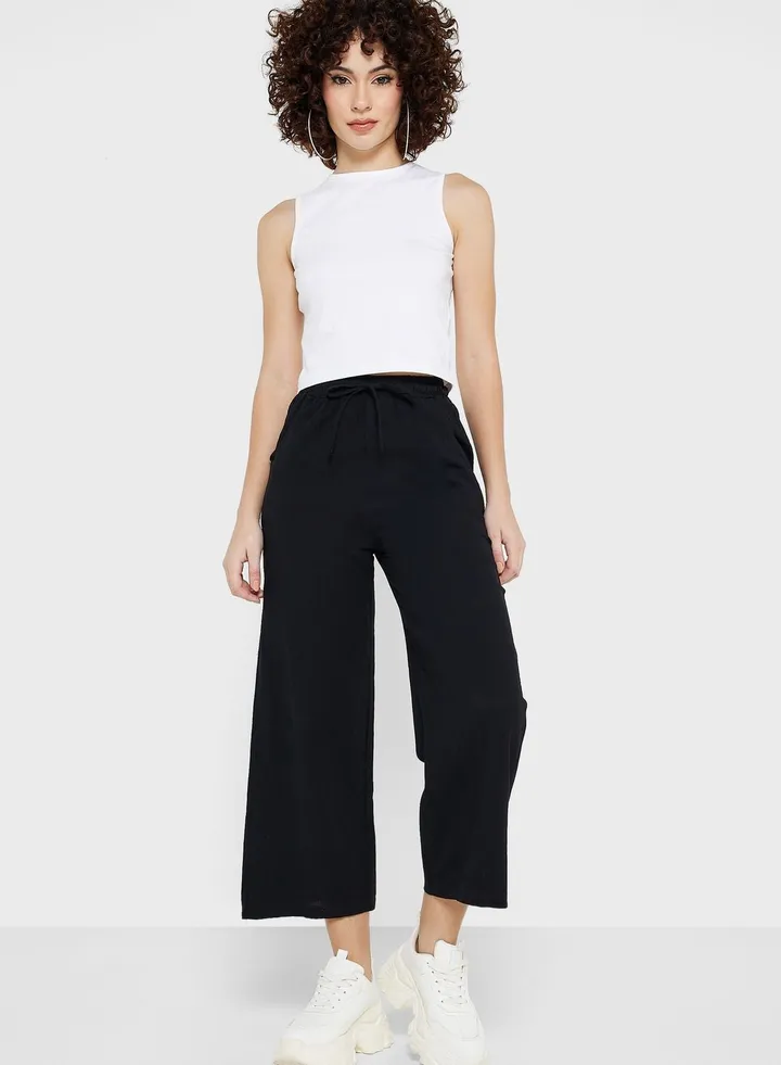 Straight Fit Casual Pants