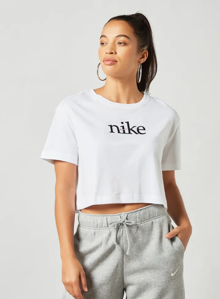 Sportswear Crop Top White