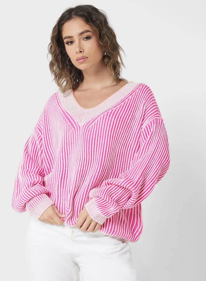 Printed Sweater