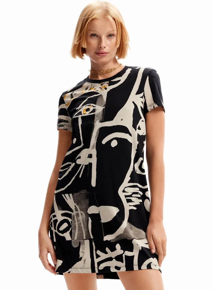 Round Neck T-Shirt Dress