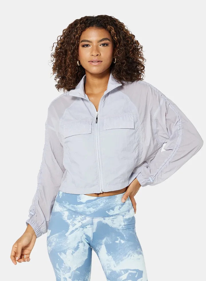 Windbreaker Jacket Pastel Blue