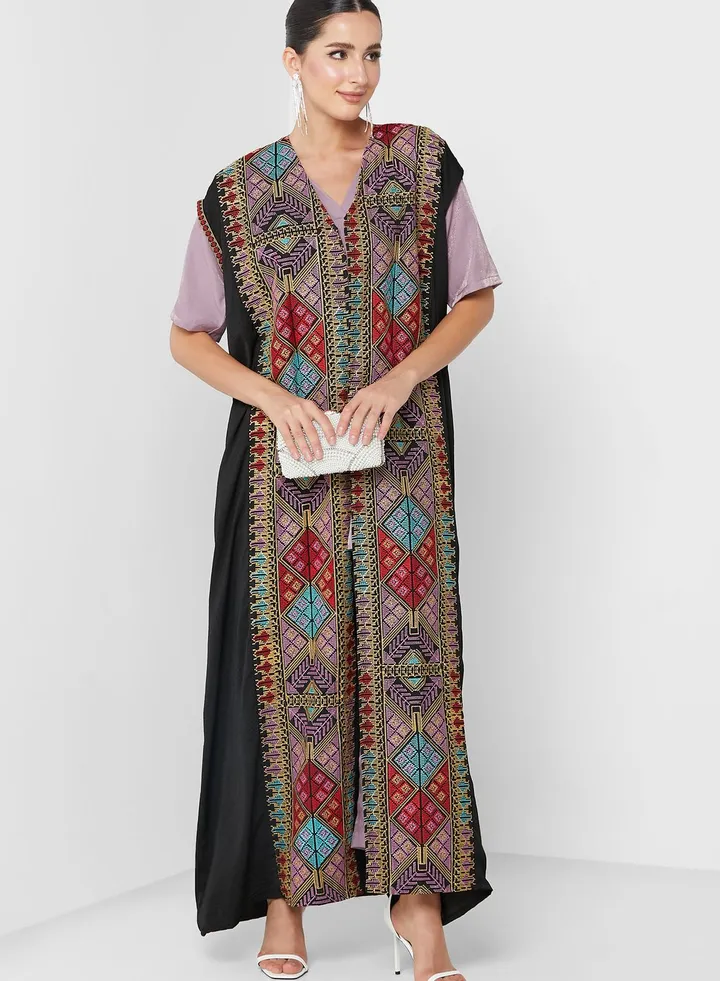 Embroidered Palestinian Dress