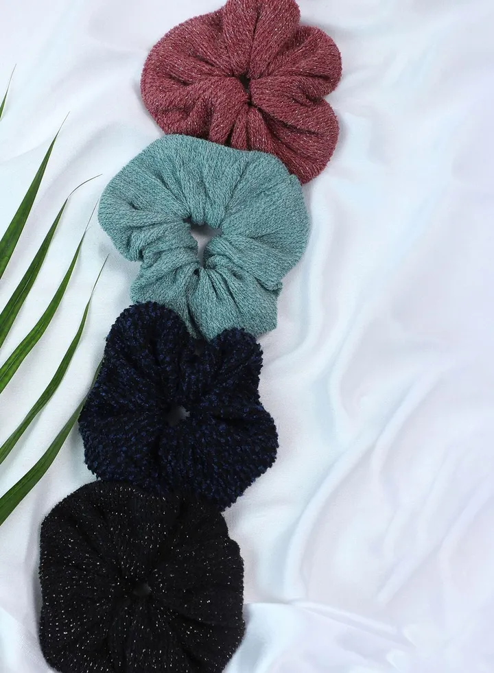 Pack of 4 Scrunchies