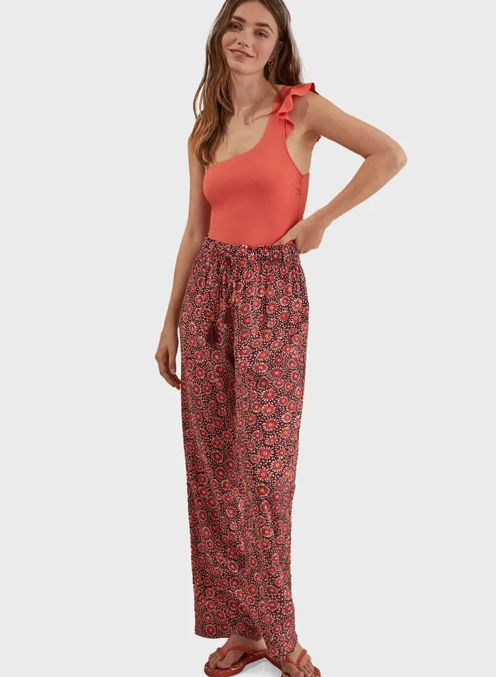 High Waist Pyjama Pants