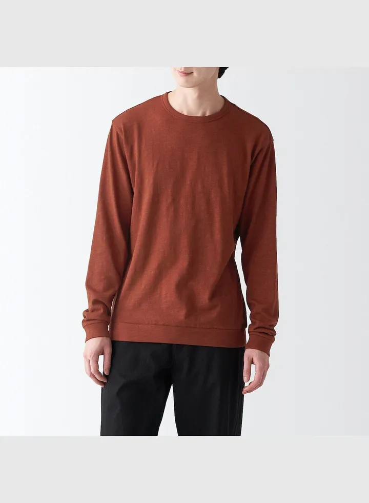 Slub Jersey Long Sleeve T-Shirt