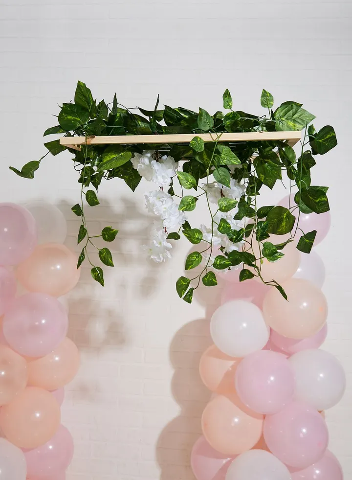 Hanging Decor - 2Pk Wooden Frame With Mesh For Foliage