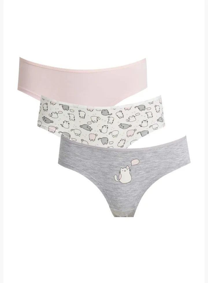 Woman Printed Briefs (3-Pack)