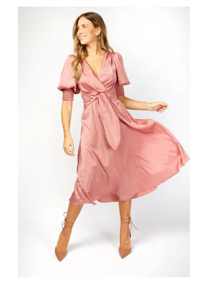 Little Mistress Pink Bodycon Dress