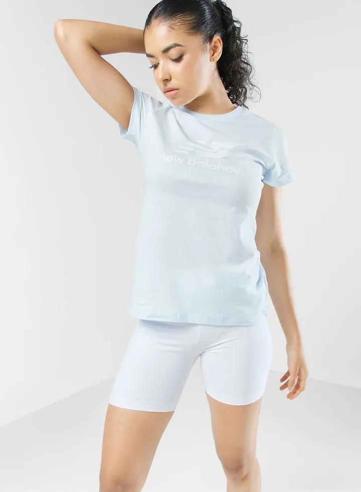 Essential Stacked Logo T-Shirt