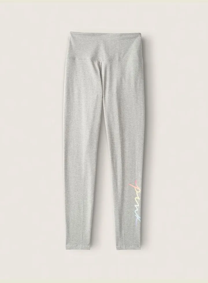 Cotton High Waist Full Length Legging