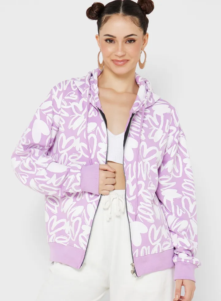 All Over Printed Hoodie