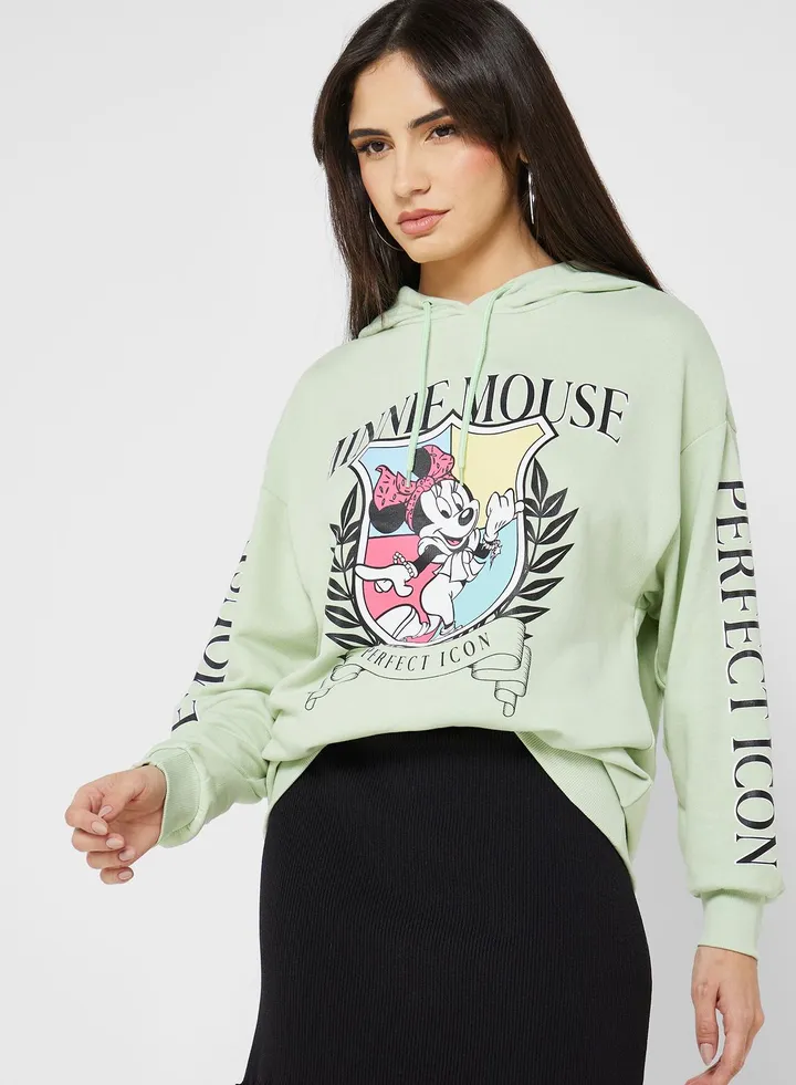 Graphic Oversized Hoodie