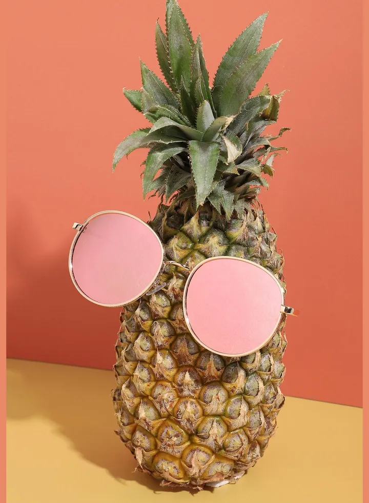 Full Rim Round Sunglass