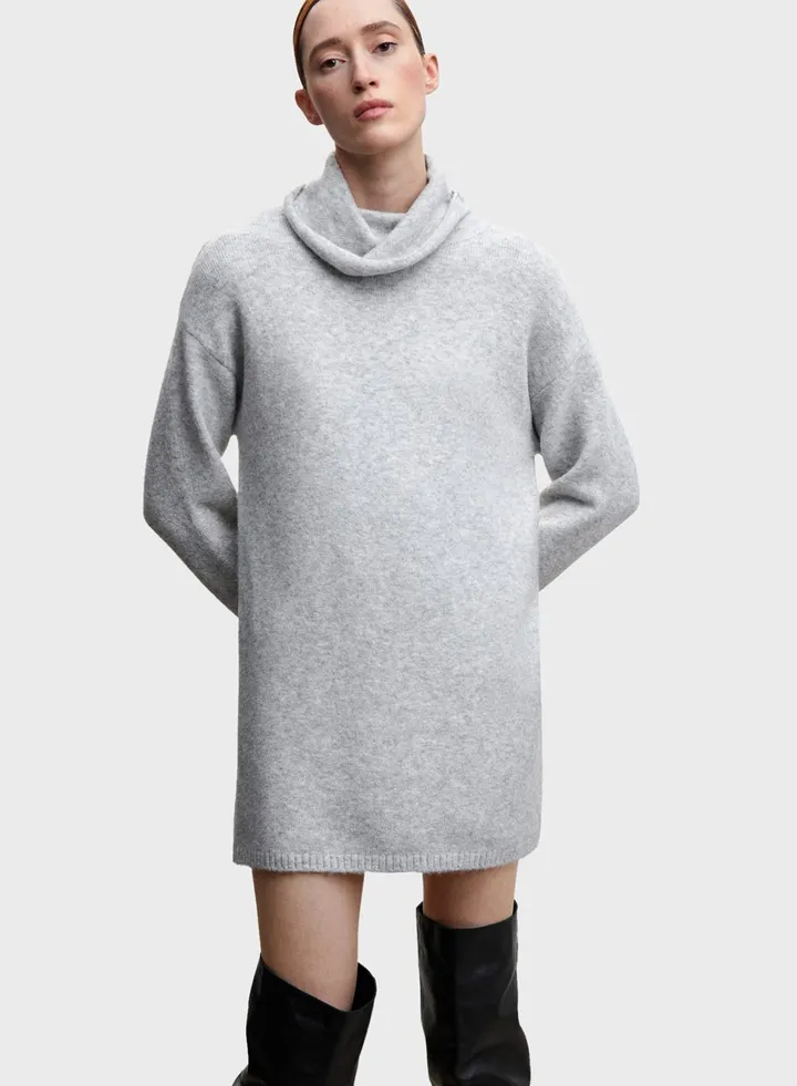 Cowl Neck Dress