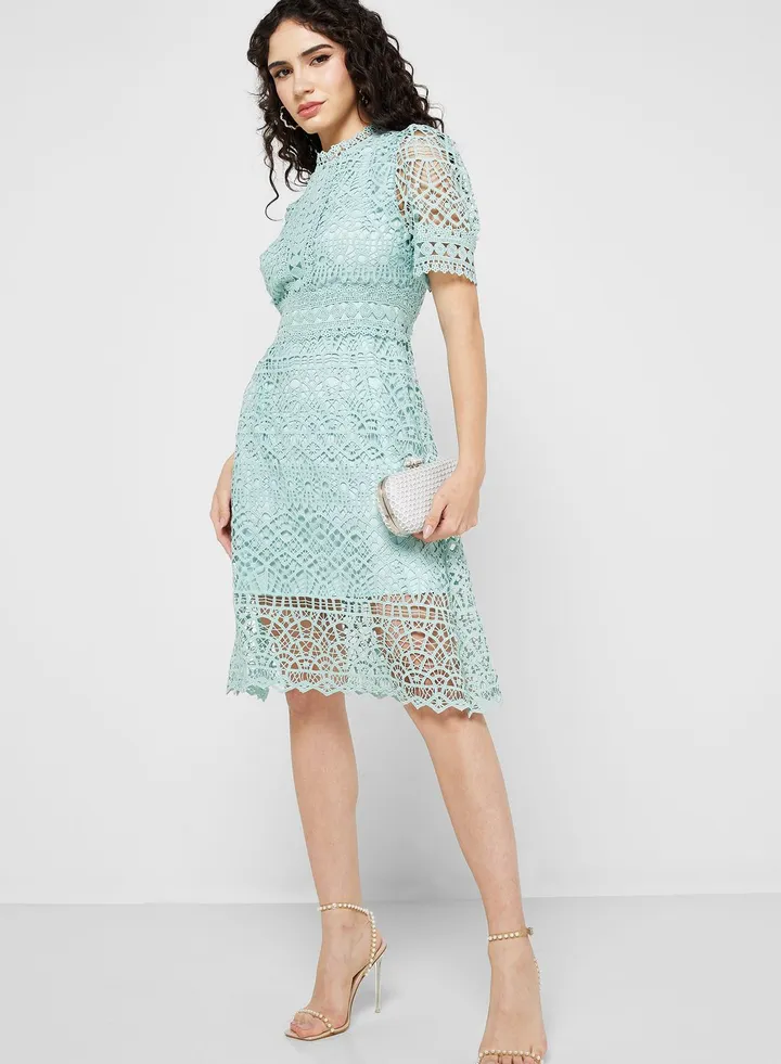 Lace Shift Dress