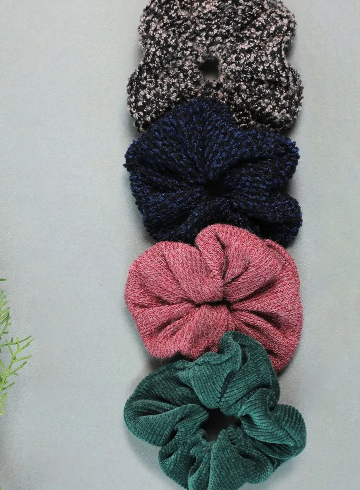 Pack of 4 Scrunchies