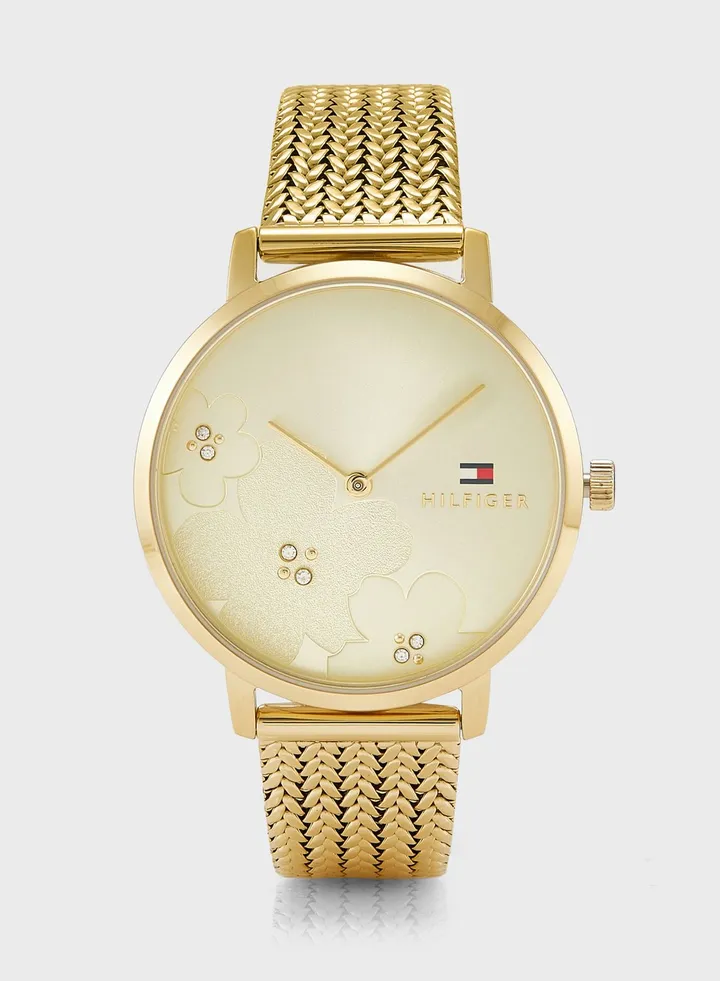 Tea Le Mesh Strap Analog Watch