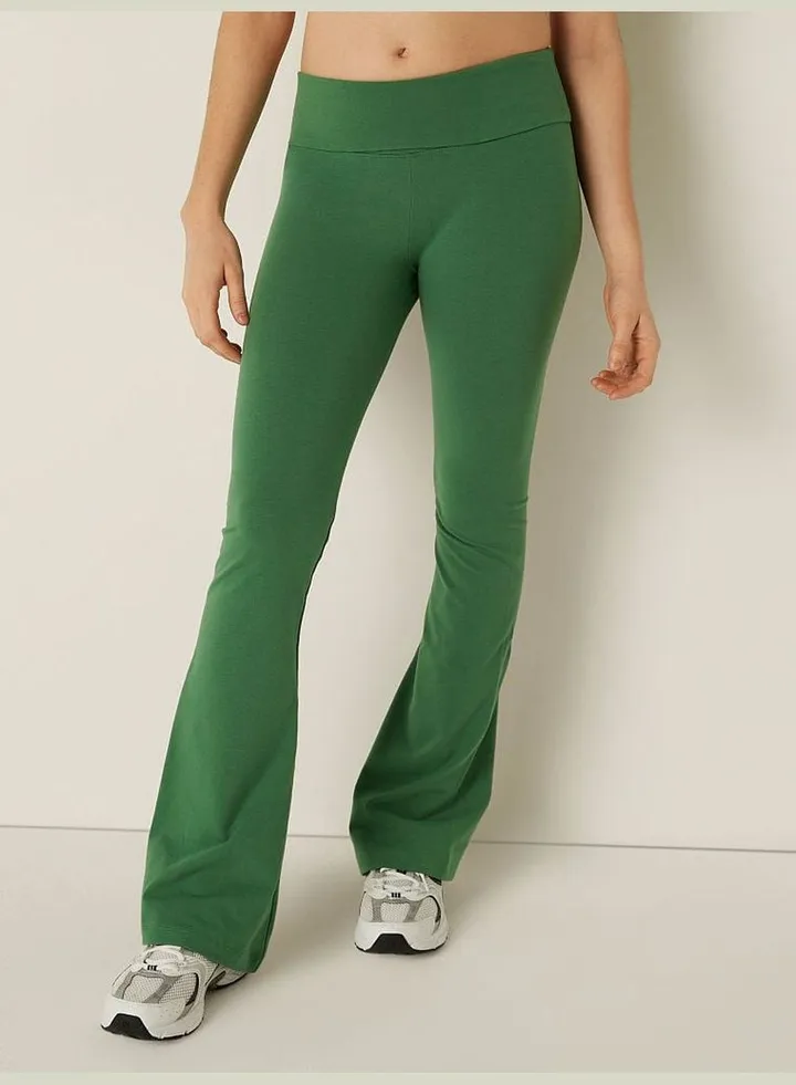 Cotton Foldover Flare
