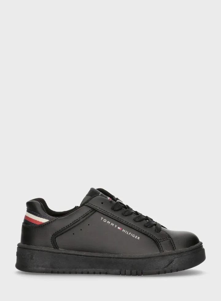 Kids Low Top Lace Up Sneakers