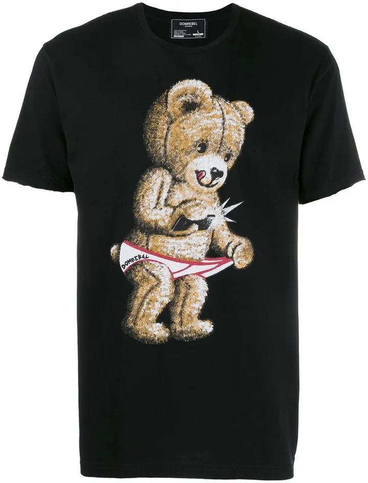 bear print T-Shirt