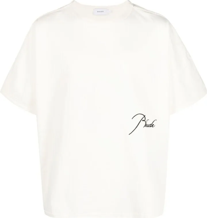 logo-print cotton T-shirt