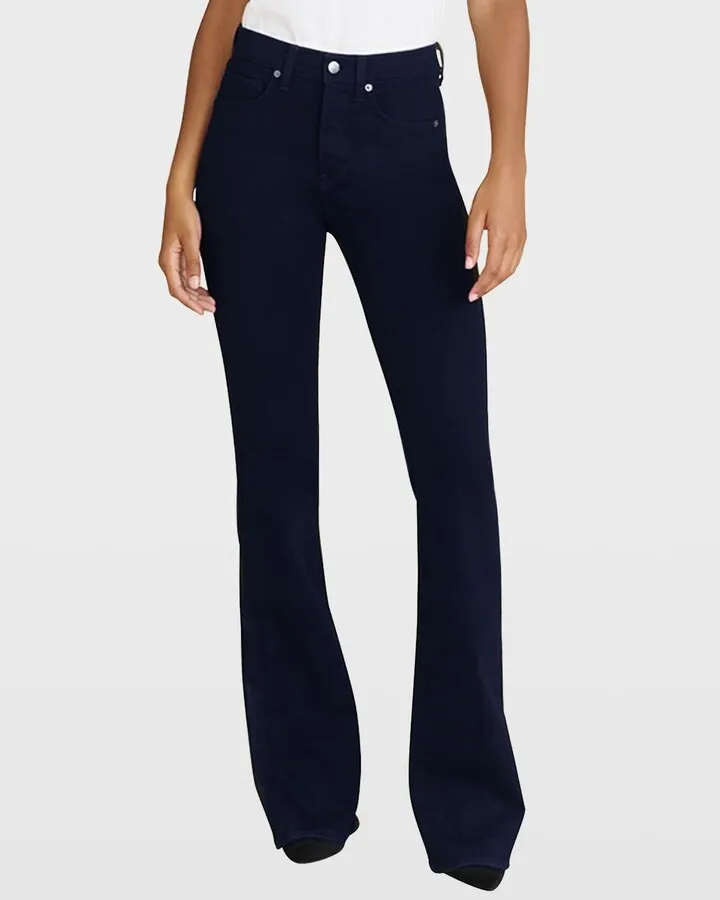 Beverly High-Rise Skinny Flare Jeans