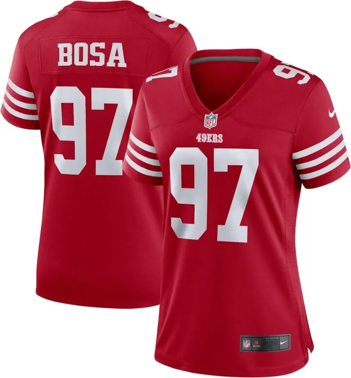 Women's Nike Nick Bosa Scarlet San Francisco 49ers Player Game Jersey