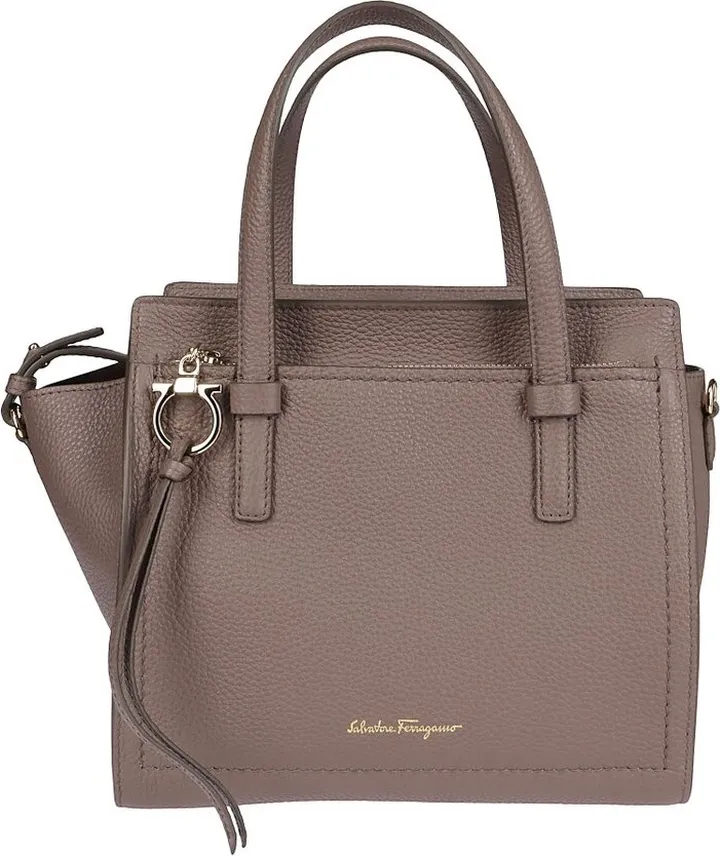 Salvatore Ferragamo Double Handle Small Tote Bag