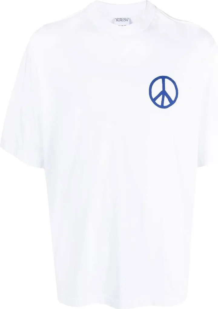 White County Peace Logo T-Shirt