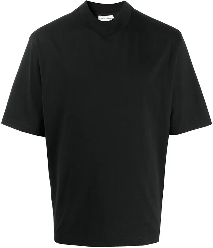mock neck T-shirt