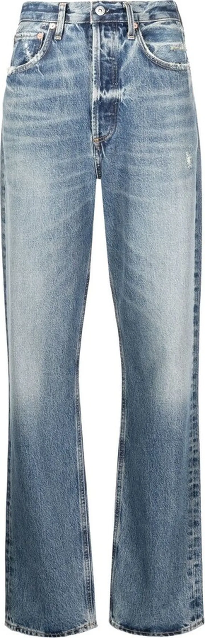 Eva high-rise baggy jeans