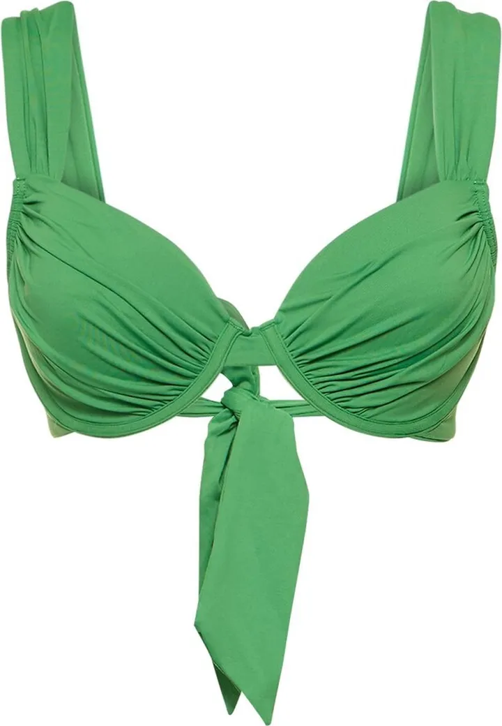 Ruched Claudia bikini top