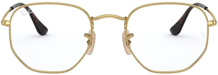 Unisex 56mm Hexagonal Optical Glasses