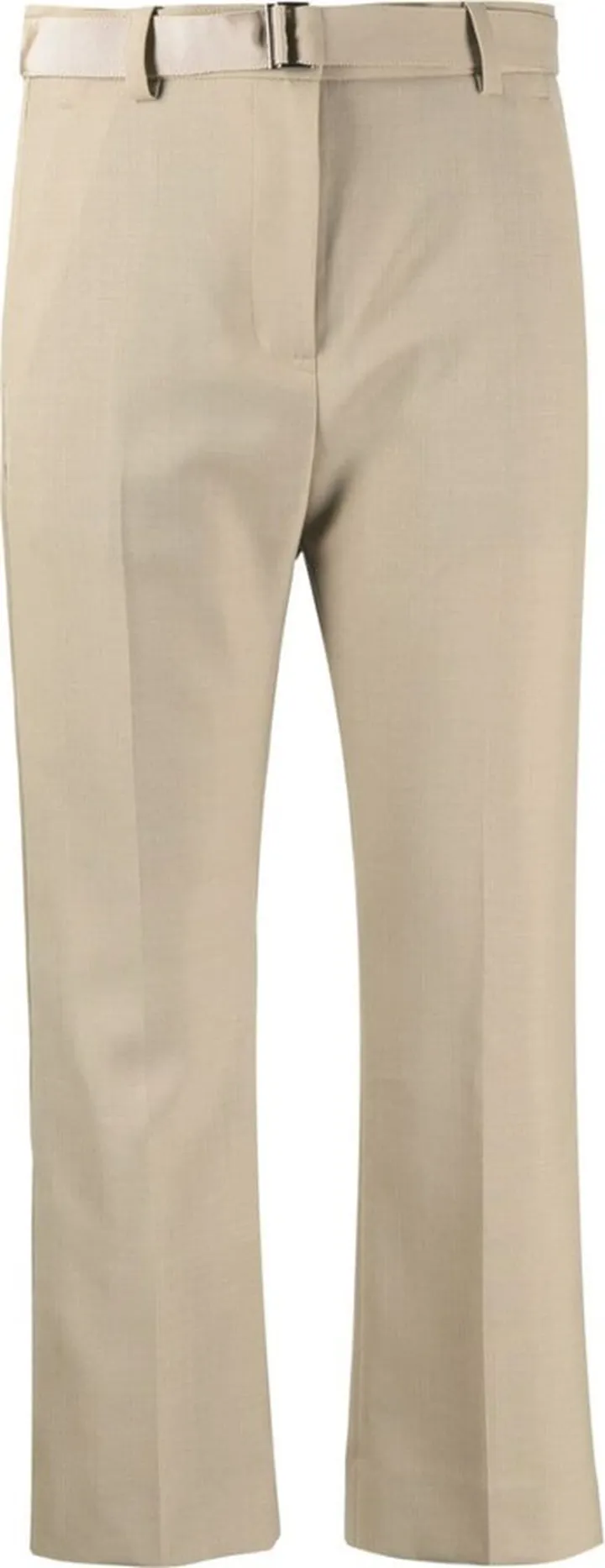 Cropped Tailored Trousers