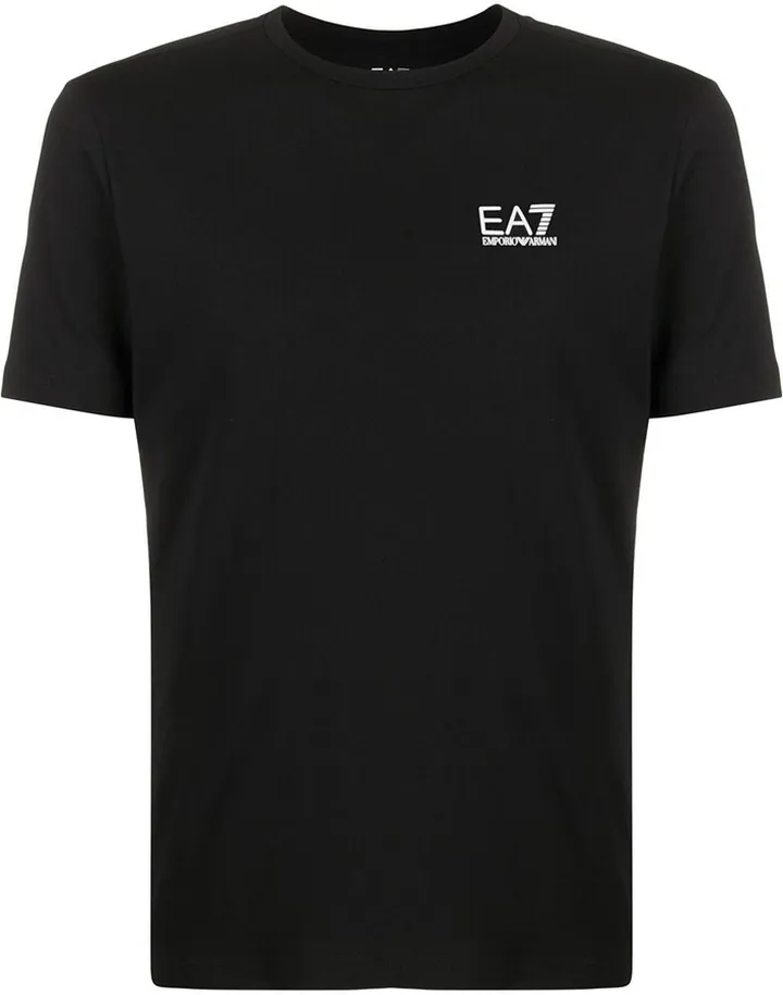 logo print crew neck T-shirt
