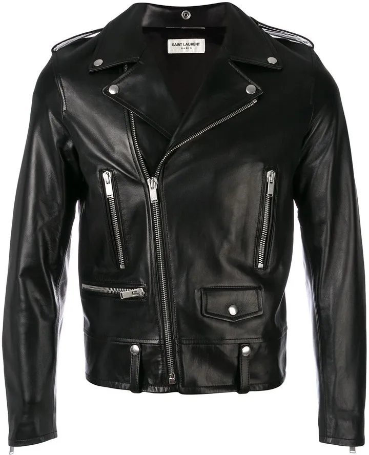 Zipped Biker Jacket