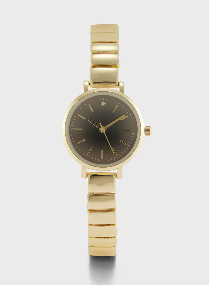 Ombre Dial Bracelet Strap Analogue Watch