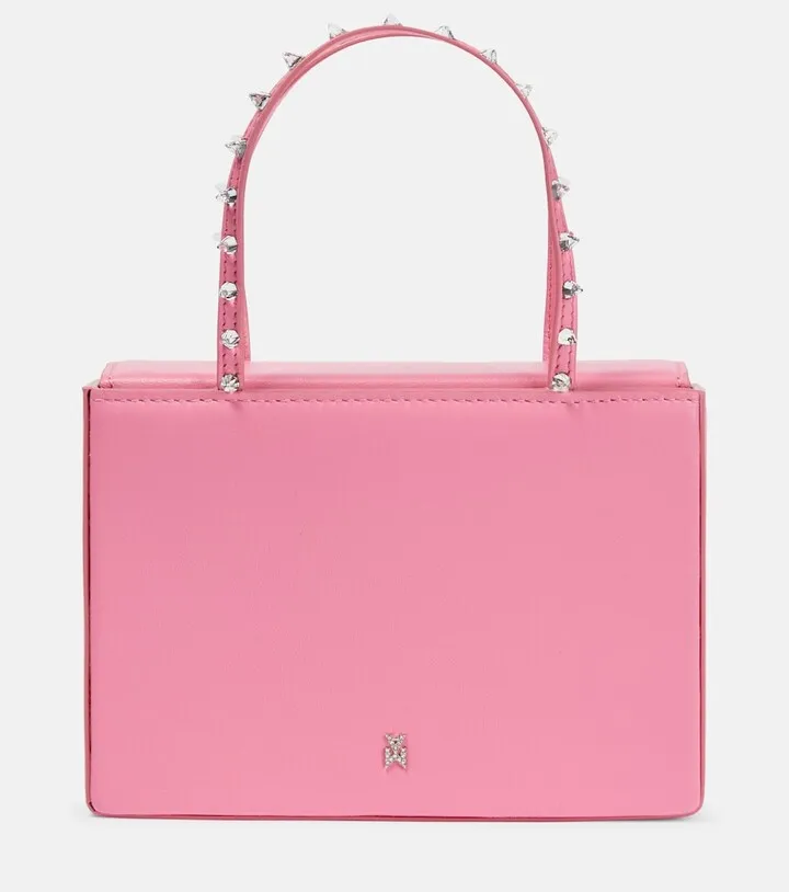 Amini Julia embellished leather tote