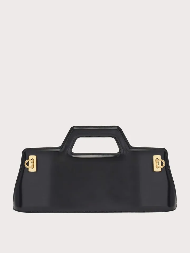 Ferragamo Women Wanda East-West top handle Black