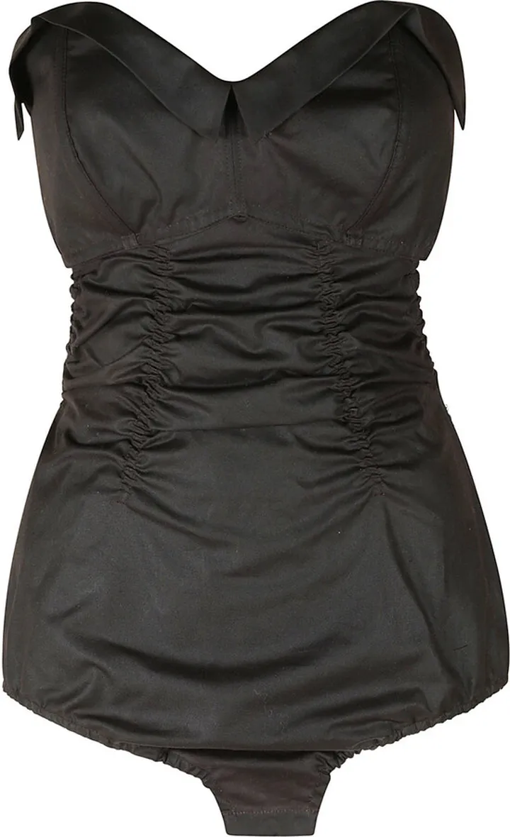 Ruched Strapless Bodysuit