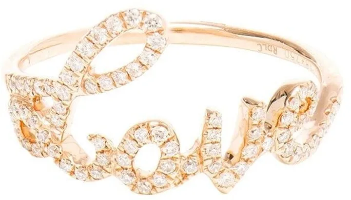 Diamond Love Ring