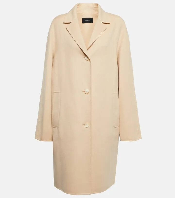New Caia virgin wool coat
