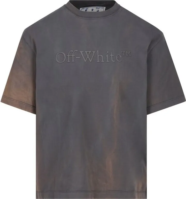 Off-White Bookish Laund Crewneck T-Shirt