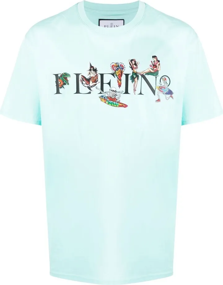 logo-print short-sleeved T-shirt