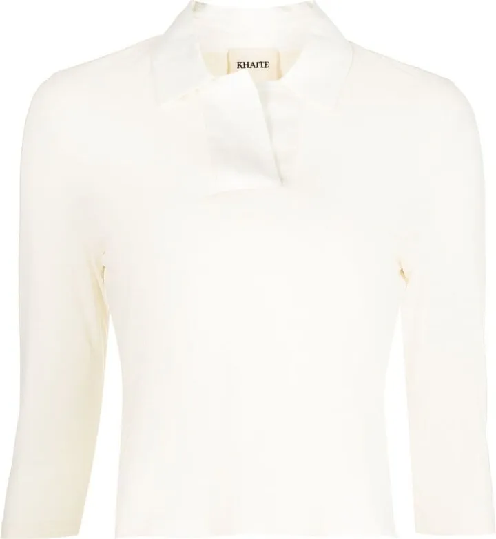 Three-Quarter Sleeves Polo Shirt